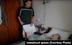 Игорь Барышников с матерью