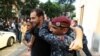 Armenia - Police arrest an antigovernment protester in Yerevan, May 13, 2024.