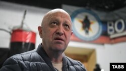 Глава ЧВК "Вагнер" Евгений Пригожин