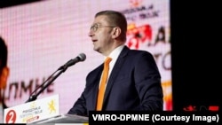 Северна Македонија - Христијан Мицкоски, претседател на ВМРО-ДПМНЕ и премиер