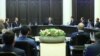 Armenia - Prime Minister Nikol Pashinian holds a government meeting in Yerevan, April 15, 2022. 