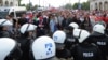 Российские болельщики и польские полицейские. 12 июня 2012 г