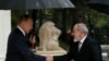 Russian President Vladimir Putin greets Armenian Prime Minister Nikol Pashinian in Sochi, Russia, October 31, 2022.