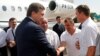 Віктор Янукович і Володимир Константинов у Керчі 2009 року