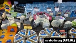 Сыр у менскай краме, 4 студзеня 2022 году