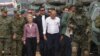 Председателката на Европейската комисия Урсула фон дер Лайен с премиера на Полша Доналд Туск на 25 август