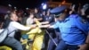 Разгон участников митинга – жителей деревни Врадиевка, возмутившихся произволом милиции