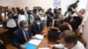 Armenia - Representatives of the ruling Civil Contract party submit election registration documents to the Central Electoral Commission, Yerevan, May 26, 2021