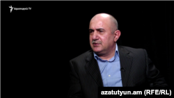 Armenia -- Former Karabakh Army commander Samvel Babayan gives an interview to RFE/RL, Yerevan, 17Oct2016