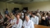 Belarus — Leaders of the REP Trade Union Hienadź Fiadynič (Gennady Fedynich) and Ihar Komlik (Igor Komlik) in court, 30jul2018
