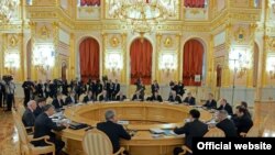 Russia - A meet of the Supreme Eurasian Economic Council in Moscow, Russia, 24 December 2013