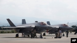 Истребители F-35, состоящие на вооружении стран НАТО