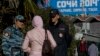 Оьрсийчоь - Олимпиадан майданашкахула лела нах толлуш ю полици, Сочи, 10Чил2014
