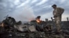 MH17 ұшағы құлаған аймақ. Украинаның шығысы, 17 шілде 2014 жыл. 