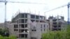 Armenia -- An incomplete construction site in Yerevan, 2009