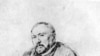 Н. С. Лесков. Рисунок И. Е. Репина, 1888-89 гг., карандаш