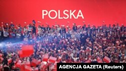 Предвыборная конференция правящей партии "Право и справедливость", Люблин, 7 сентября 2019