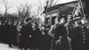 Дэманстрацыя працоўных у Менску, люты, 1917 год