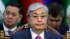 KYRGYZSTAN -- BISHKEK, JUNE 14, 2019: Kazakhstan's President Kasym-Zhomart Tokayev at a meeting of the Shanghai Cooperation Organisation (SCO) Council of Heads of State.
