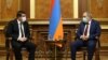 Armenia - Prime Minister Nikol Pashinian meets with Karabakh President Ara Harutyunian, April 8, 2021