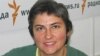 Елена Супонина в студии "Радио Свобода"