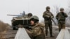 Военнослужащие ВСУ в зоне конфликта