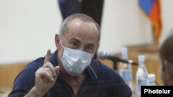 Former Armenian President Robert Kocharian (archive photo)