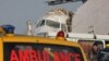 Kazakhstan -- Emergency personnel are seen at the site of a plane crash near Almaty, Kazakhstan, December 27, 2019