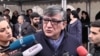 Armenia - Businessman Khachatur Sukiasian speaks to journalists in Abovian, December 2, 2019