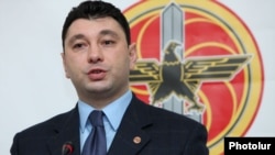 Armenia - Eduard Sharmazanov, spokesman for the ruling Republican Party of Armenia.