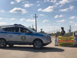 Шымкенттегі блокбекет. 2 сәуір 2020 жыл.