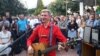 Лявон Вольскі ў Гомелі
