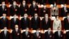 China - Chinese officials wearing face masks following the coronavirus disease (COVID-19) outbreak attend the opening session of the National People's Congress (NPC) at the Great Hall of the People in Beijing, China May 22, 2020. REUTERS/Carlos Garcia Raw