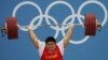 Китайская штангистка Чжу Лулу – олимпийский чемпион Игр 2012 года в Лондоне