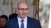 FRANCE -- French Secretary of State for European Affairs Harlem Desir leaves the weekly cabinet meeting at the Elysee Palace in Paris, March 30, 2017