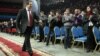 Armenia - Gagik Tsarukian walks off the podium after delivering a speech at a congress of his Prosperous Armenia Party (BHK) in Yerevan, 17Mar2012.