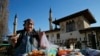 В центре Бахчисарая - города крымских татар