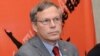 Armenia - U.S. Ambassador John Heffern at a news conference in Yerevan, 18Apr2013.