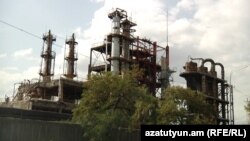 Armenia - Nairit chemical plant in Yerevan.