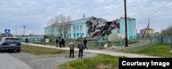 Школа в Татарсчке обрушилась на глазах у спасателей