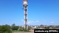 Воданапорная вежа ў Гожы