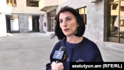 Armenia -- Shushan Doydoyan, head of the Center for Freedom of Information, April 5, 2019