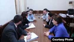 Armenia -- Representatives of OSCE Meet with Members of "Heritage" Party. Yerevan, 31Jan2012