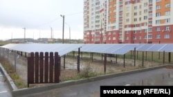 Сонечныя батарэі для аўтамыйкі