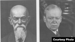 Профессора Д.Ф.Егоров и Н.Н.Лузин