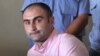Armenia -- Ashot Harutiunian, a police officer, at the his trial on charges stemming from the April 13 death of a man in police custody.