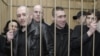 Нацболы в клетке. Таганский суд Москвы, 24 марта 2008