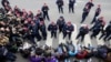 Акция протеста у венгерского парламента, Будапешт, 14 апреля 2025 года