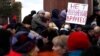 Medical workers protest in Moscow