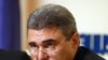 Armenia -- Health Minister Harutiun Kushkian at a news conference on November 10, 2009.